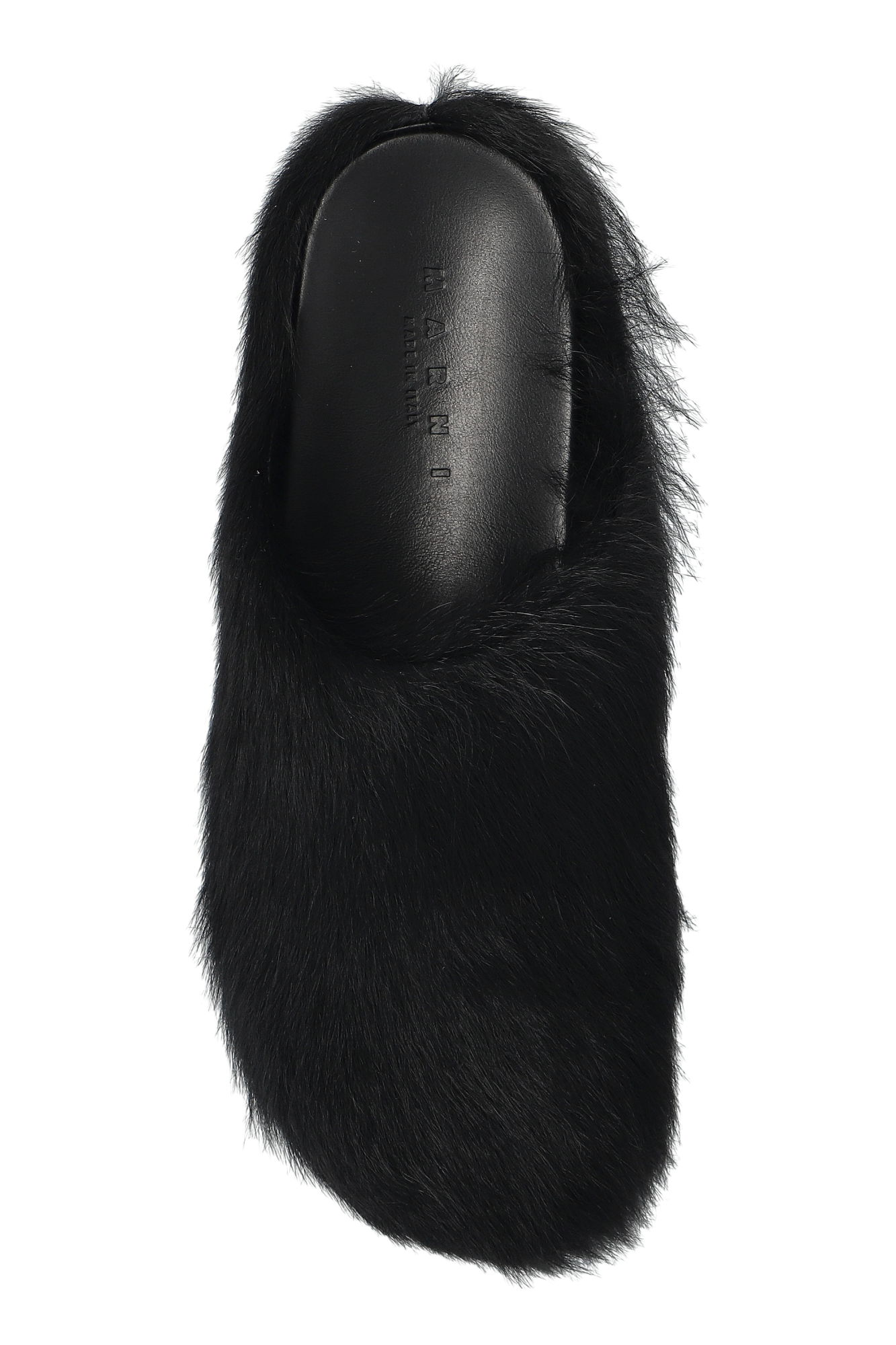 ★MARNI★ Fur Lining Mule Sneakers Black SNZW019202P504500N9 Buy Marni men black fussbett mules for $910 online on SV77
